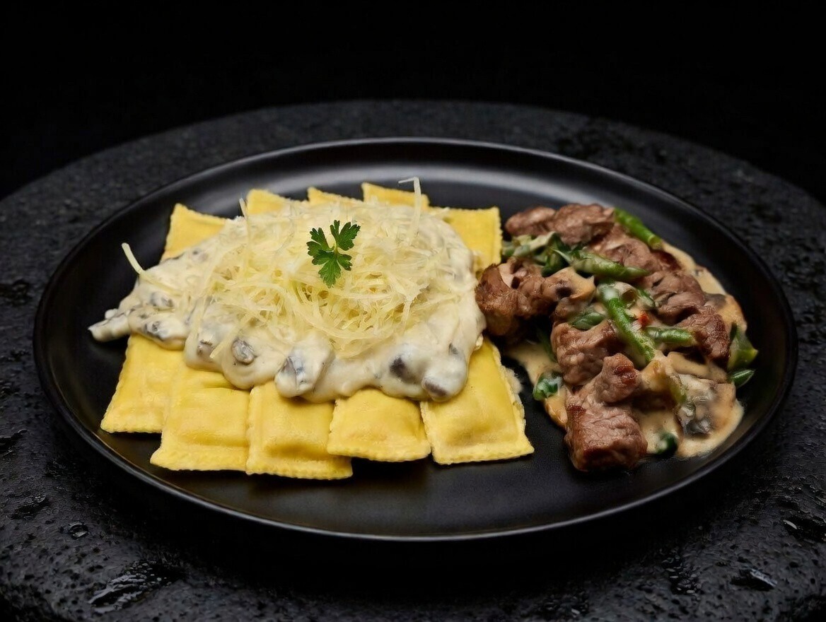 Raviol Champiñón Carne Piamo